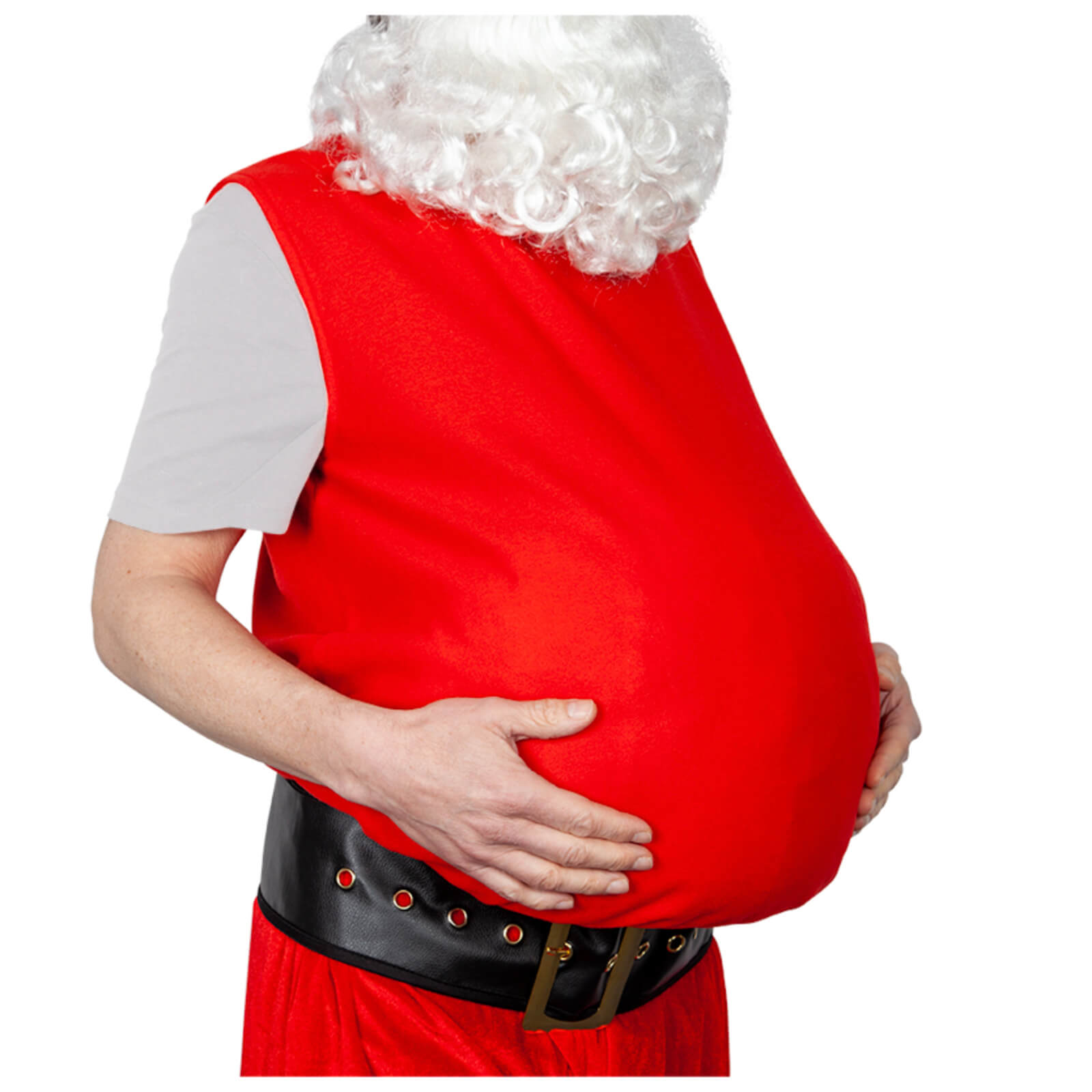 Mr Crimbo Adults Santa Big Belly Vest Father Christmas Tummy - MrCrimbo.co.uk -WKDXM-4678 - -